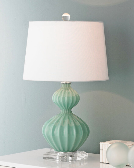Настольная лампа "Майра"  aqua