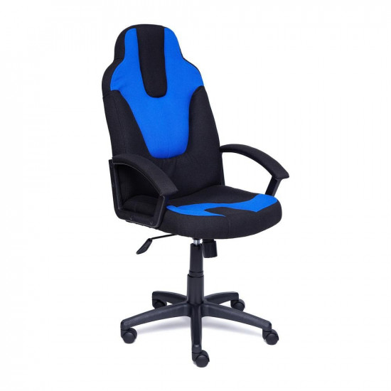 Кресло компьютерное «Neo 3» (Чёрная+ синяя ткань)
