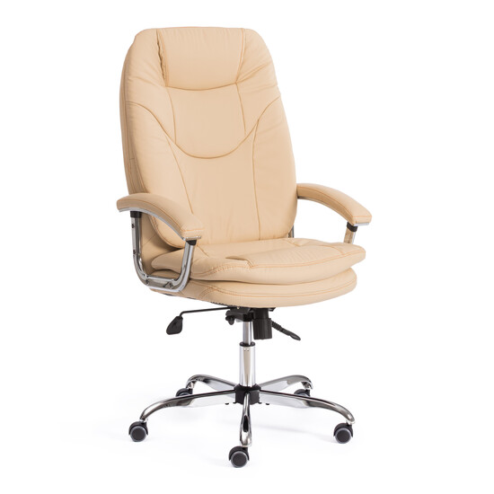 Кресло «Softy Lux» (Искусств. бежевая кожа)