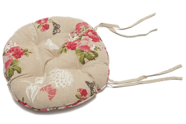 Подушка на стул круглая (D 40) Secret De Maison «Summer Garden» (Летний сад) (D 40см)