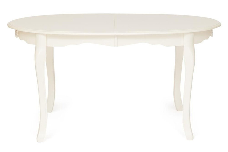 Стол обеденный раскладной «Эсми» (Esmee) EE-T6EX (Ivory white (слоновая кость)