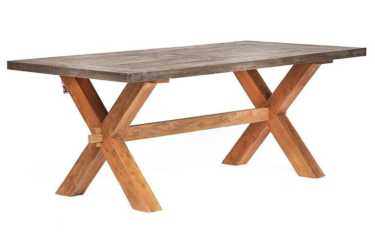 Стол обеденный Secret De Maison «Kalido» (Калидо) (Серый/натуральный)