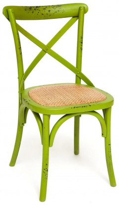 Стул Secret De Maison «Cross Chair» mod. CB2001 (Античный зеленый)