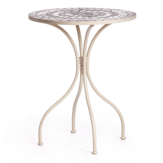 Стол Secret de Maison ROMEO (mod. PL08-7451RV) (белый/плитка "калейдоскоп")