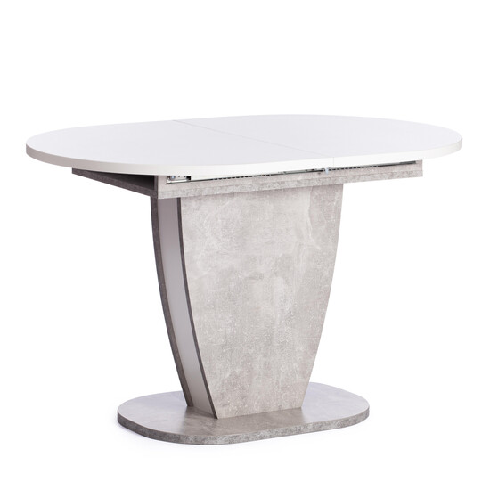 Стол обеденный SATURN (Бетон/Белый)