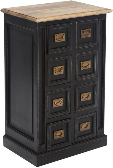 Тумба Secret de Maison «Black Label» (mod. WA-0034) (черный/натуральный)