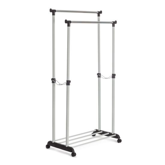 Вешалка JET (черный/светло-серый/хром)