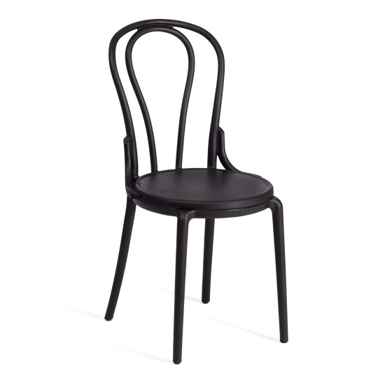 Стул THONET (mod. PL62) пластик, 42 x 52 x 89 см, Black (черный) 05