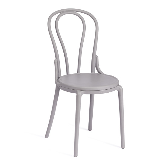 Стул THONET (mod. PL62) пластик, 42 x 52 x 89 см, Grey (Cерый) 09