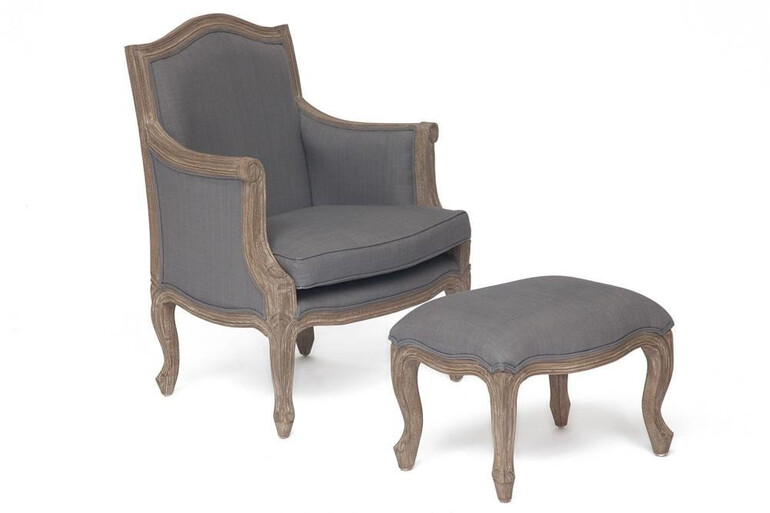 Кресло Secret De Maison «Marie» (mod. ASS790) (Серая ткань)