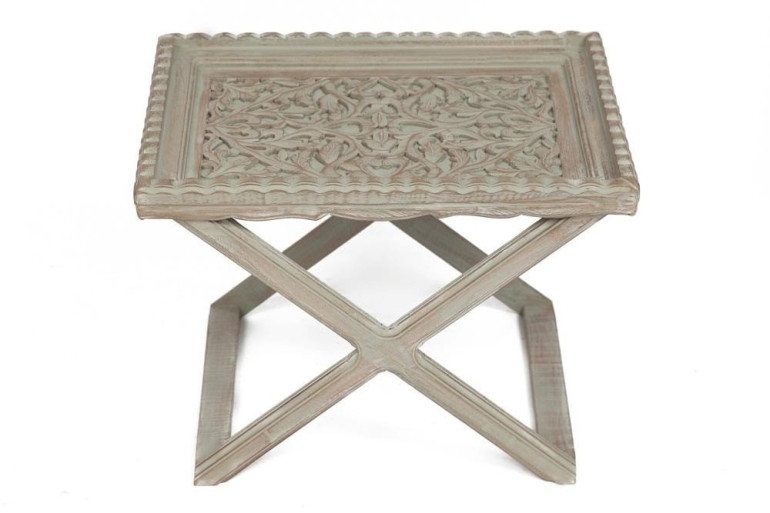 Столик Secret De Maison «Sculpte» (mod. 217-1121) (Antique light grey)