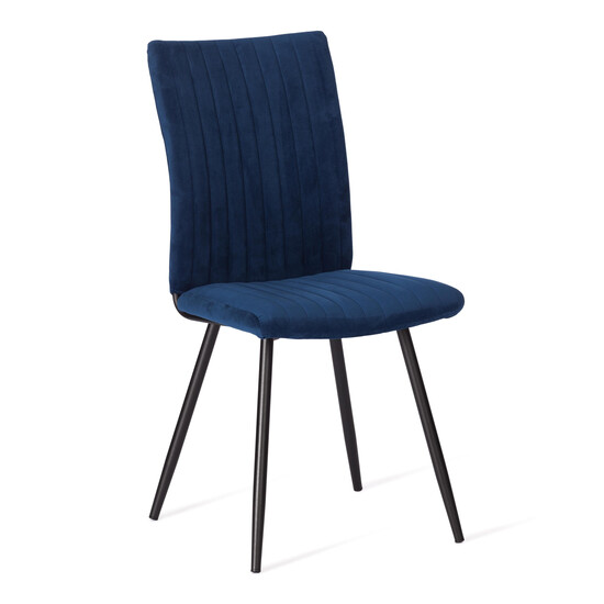 Стул обеденный Monte Carlo велюр, Blue (синий)