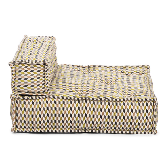 Модуль мягкий прямой Secret De Maison LICI (mod. 10099) шенилл жаккардового плетения, TD Smalta/4