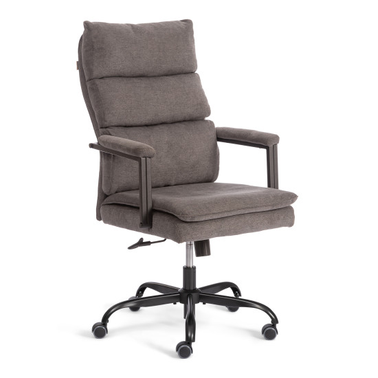 Кресло Planet metalBL ткань, серый, KUB 05