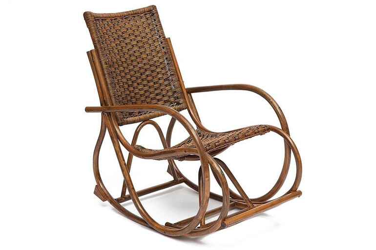 Кресло-качалка плетёное «Раджа» (Radja 6272) (Коричневый)