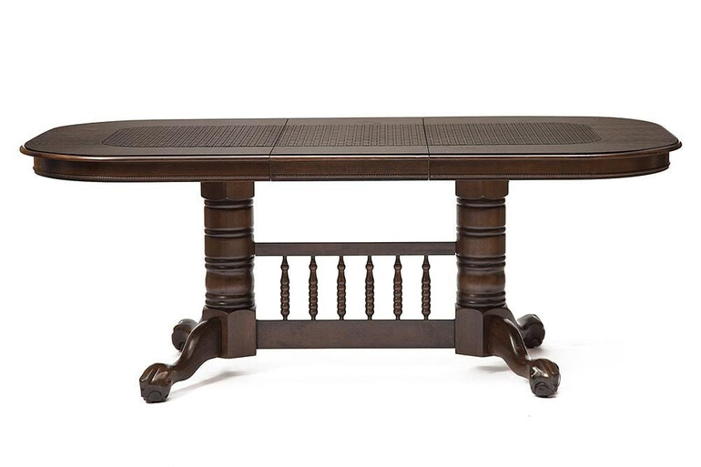 Стол обеденный овальный 4296 DNDT (Вставка «Ротанг»)