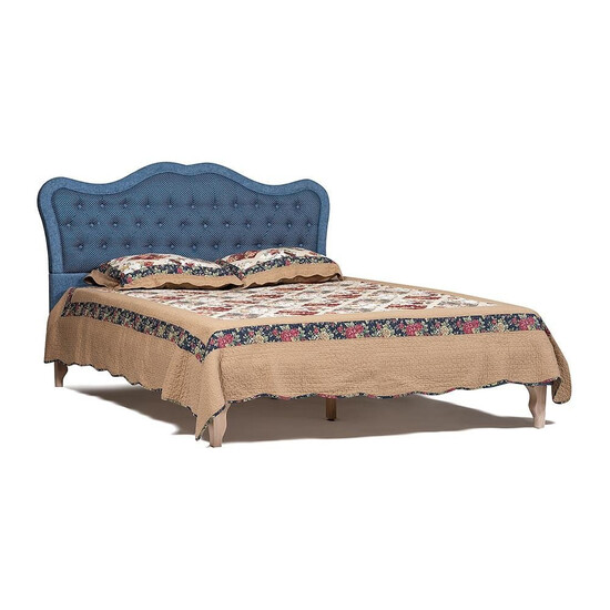 Двуспальная кровать Secret De Maison «Madonna» 6671 (Светлый индиго)