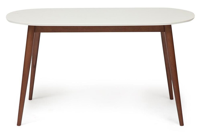 Стол обеденный «Макс» (Max Brown) (Коричневый+белый)