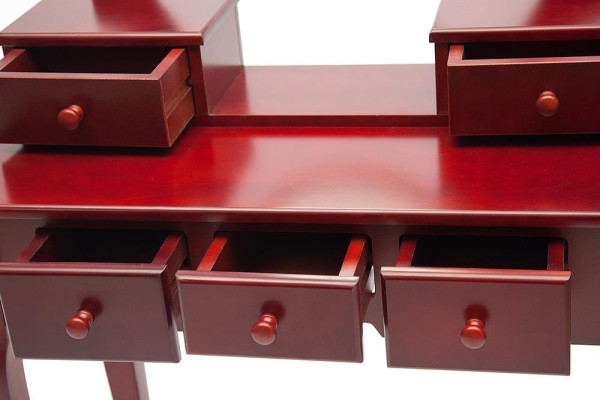 Туалетный столик с пуфом NY-V3023 (Вишня) фото № 2