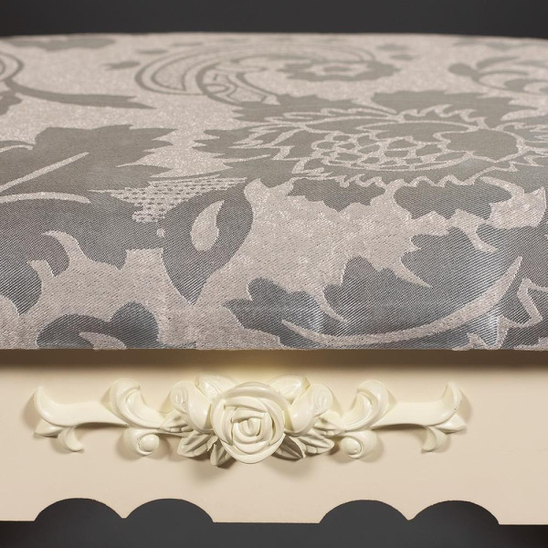 Туалетный столик с зеркалом и табуретом Secret De Maison «Arno» (mod. HX18-263) (Butter white (слоновая кость) фото № 13