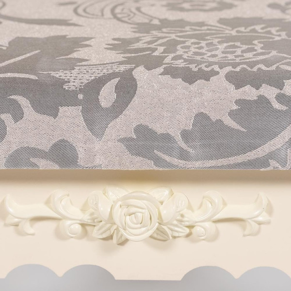 Туалетный столик с зеркалом и табуретом Secret De Maison «Arno» (mod. HX18-263) (Butter white (слоновая кость) фото № 15