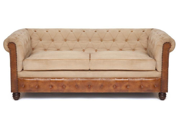 Диван 3-х местный Secret De Maison «Манчестер» (Manchester) 129S (Античный светлый) фото № 3