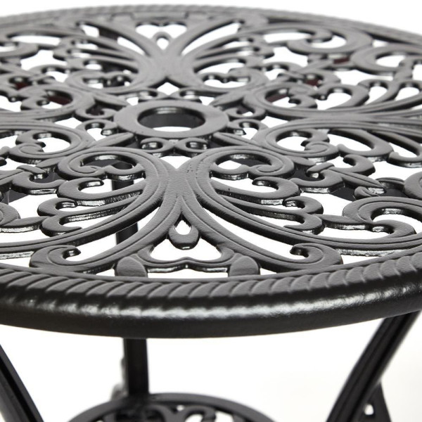 Стол и два стула Secret De Maison «Романс» (Romance) (Чёрный) фото № 3