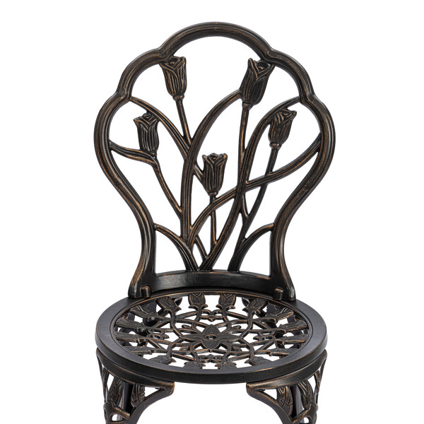 Комплект Secret De Maison «Вальс цветов» (Waltz of flowers) (стол+2 стула) (Бронза) фото № 7