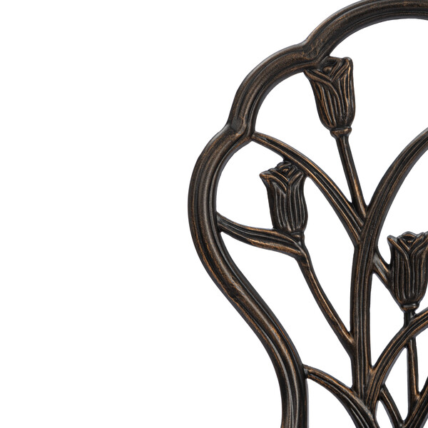 Комплект Secret De Maison «Вальс цветов» (Waltz of flowers) (стол+2 стула) (Бронза) фото № 9