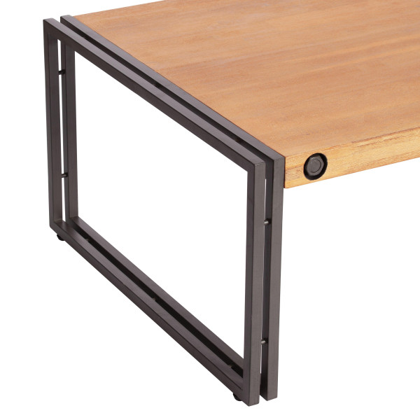 Стол кофейный Secret De Maison City (mod. CTY L11) (Коричневый дым) фото № 4