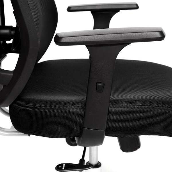 Кресло компьютерное TetChair «Mesh-6» (Чёрная ткань) фото № 23
