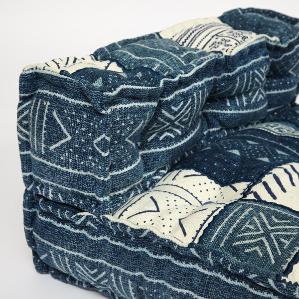 Модуль мягкий со спинкой Secret De Maison «Basco» (mod. MA-105) (Синий) фото № 5