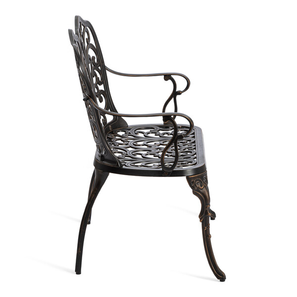 Скамейка Secret De Maison «Симфония» (Symphonie) (Бронза) фото № 2