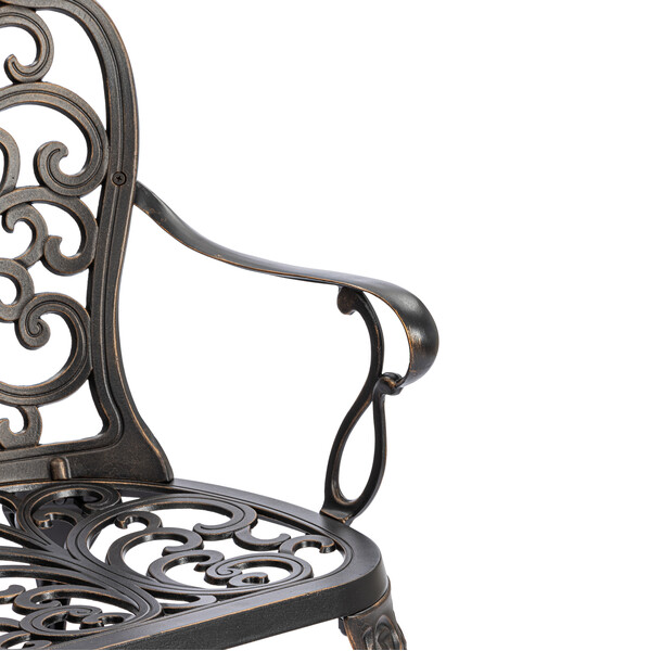 Скамейка Secret De Maison «Симфония» (Symphonie) (Бронза) фото № 9