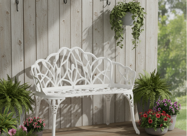 Скамья Secret De Maison «Штраус» (Strauss) (Белый) фото № 9