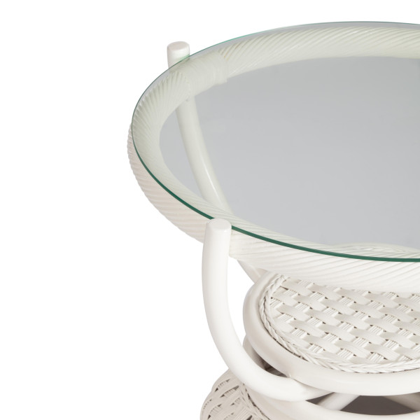 Кофейный столик «Андреа» (Andrea) натуральный ротанг (TCH White) фото № 4