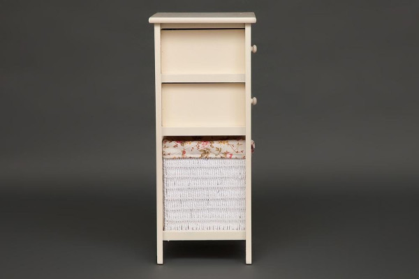 Тумба Secret De Maison «Arc 2» (Арк 2) HX16-827 S с корзиной и 2-мя ящиками (Белый) фото № 5