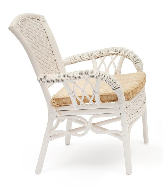 Комплект обеденный «Андреа» (Andrea) натуральный ротанг (TCH White) фото № 2