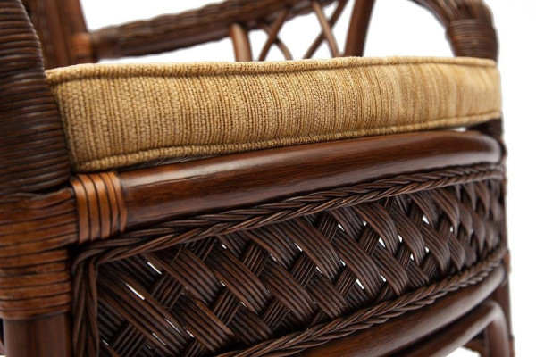 Комплект обеденный «Андреа» (Andrea) натуральный ротанг (Pecan washed) фото № 5