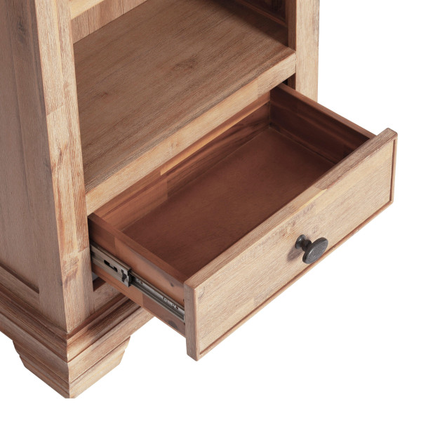 Книжный шкаф малый Secret De Maison «Avignon» (Авиньон) Pro-L01-H132 (Натуральный с патиной) фото № 6