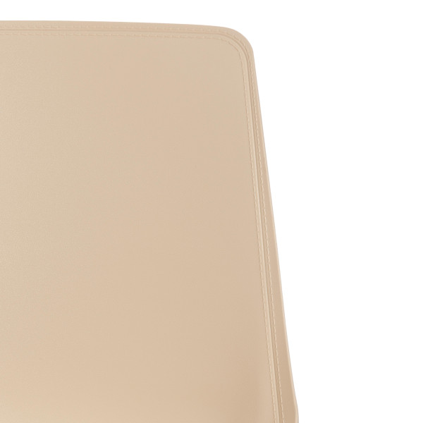 Стул GENIUS (mod 75) (бежевый/коричневые ножки) фото № 9