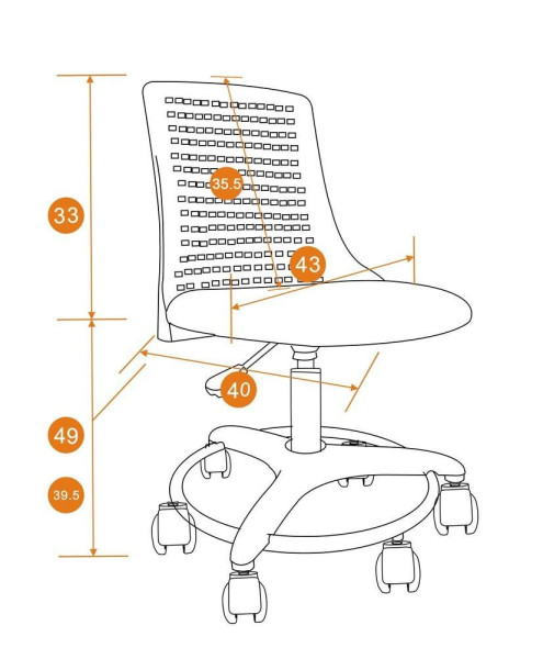 Кресло детское «Кидди» (KIDDY) (Салатовый) фото № 13