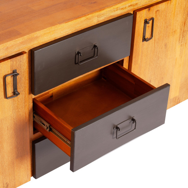 Комод Secret De Maison City (mod. CTY D01ABOIS2-180) (Коричневый дым) фото № 7