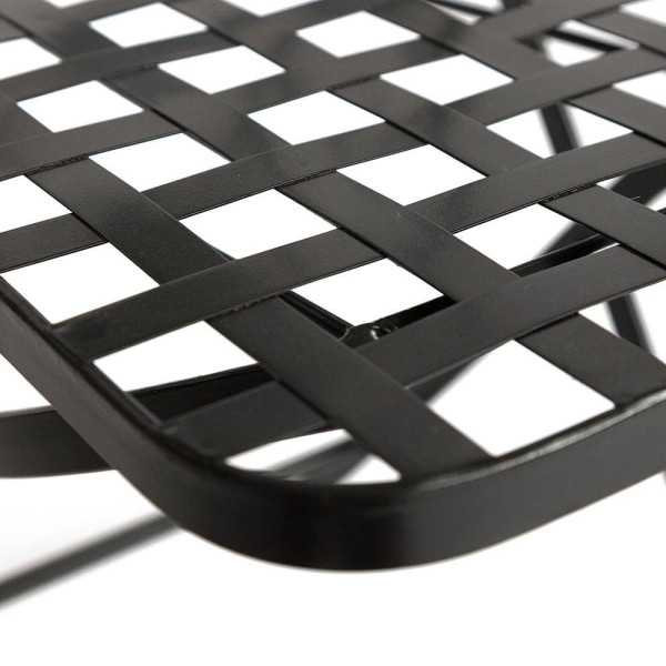 Кованый стул Secret De Maison «Vicenza Astra» (PL08-1070-1-GBRN) (Чёрный) фото № 6