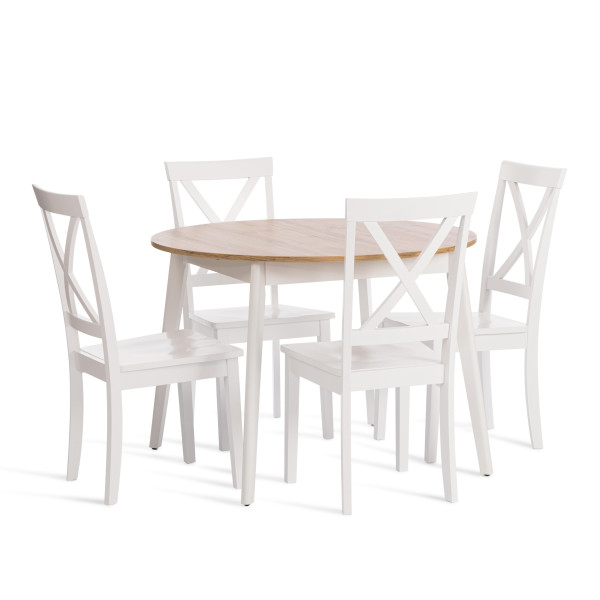 Стул с твёрдым сиденьем «Гольфи» (Golfi) (Pure white) фото № 9