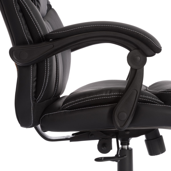 Кресло «Cambridge» (Искусственная чёрная кожа) фото № 10