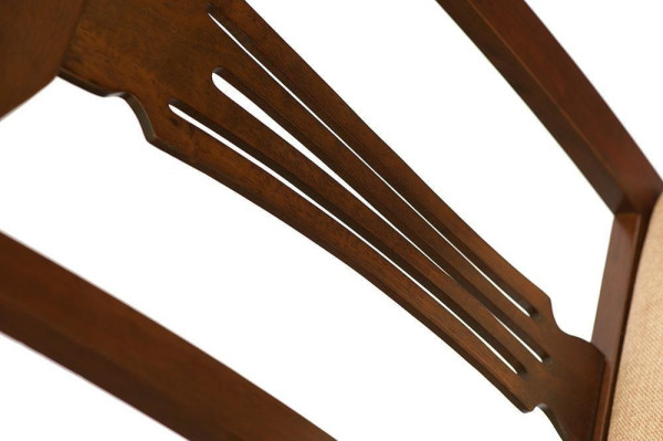 Стул с мягким сиденьем «Гермес» (Hermes) (Тёмный орех) фото № 5