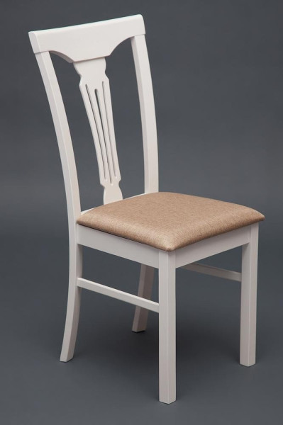 Стул с мягким сиденьем «Гермес» (Hermes) (butter white/слоновая кость) фото № 2