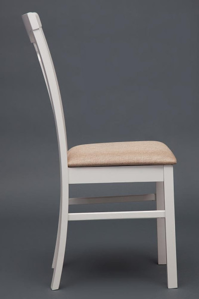 Стул с мягким сиденьем «Гермес» (Hermes) (butter white/слоновая кость) фото № 3