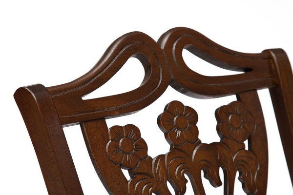 Стул с мягким сиденьем «Медеа» (Medea) (Cappuccino (тёмный орех) фото № 6